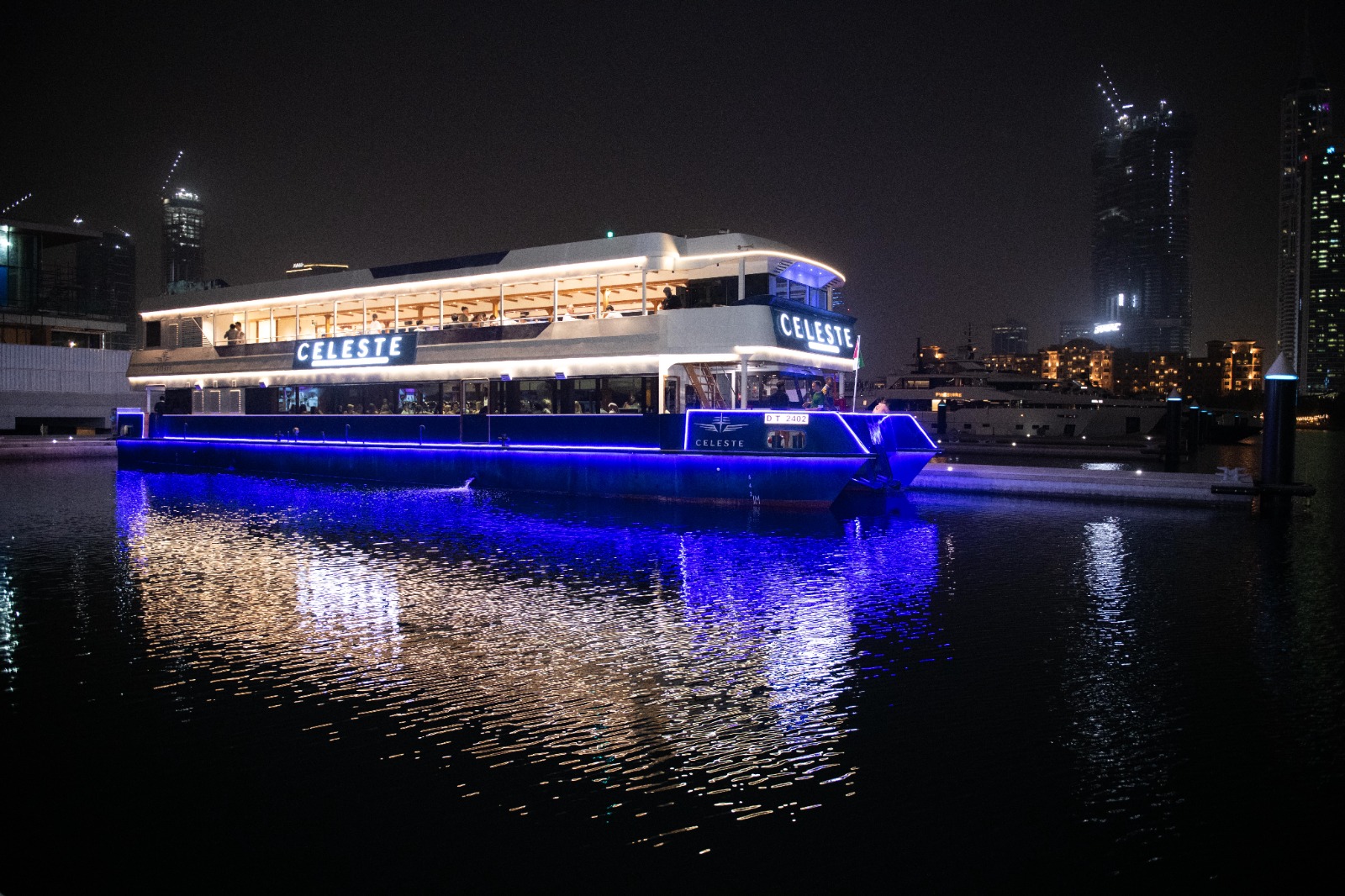 Dhow Cruise in Dubai Marina standard main deck