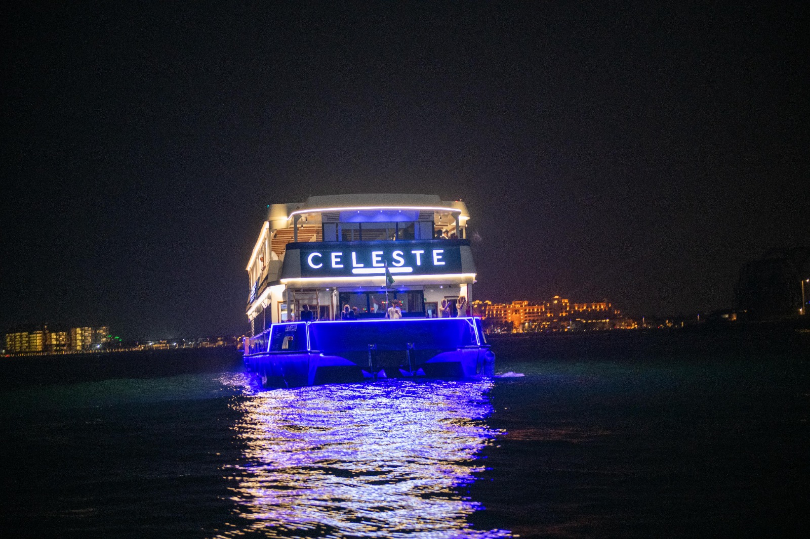 Dhow Cruise in Dubai Marina premium upper deck